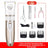 Cordless Dog Hair Clippers with Guide Combs, Low Noise Trimmer Kit