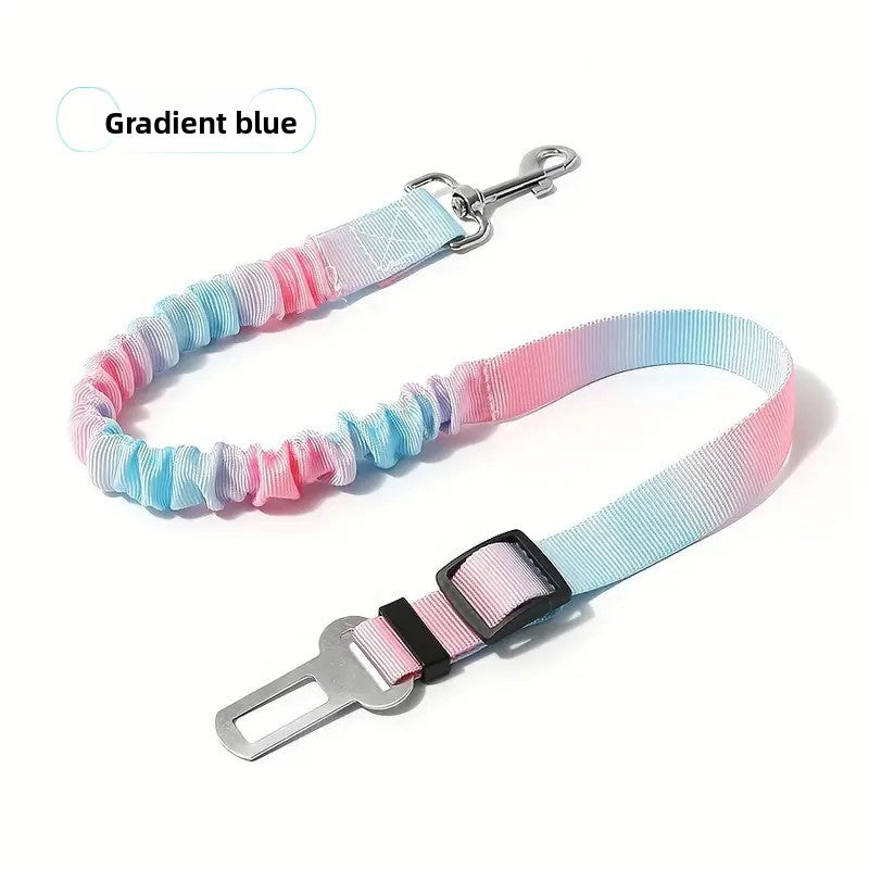 Retractable dog car seat belt lead with buckle clip, product image 8