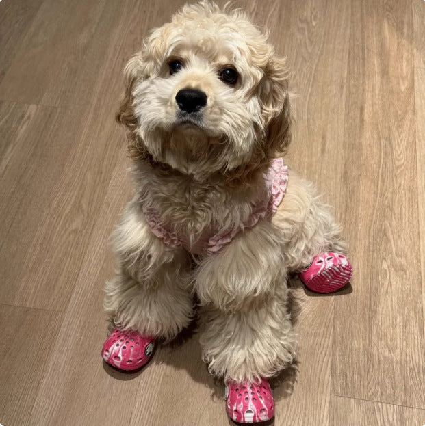 Waterproof EVA dog rain boots, available in 2 colours, sizes Medium to 2XL, image 3