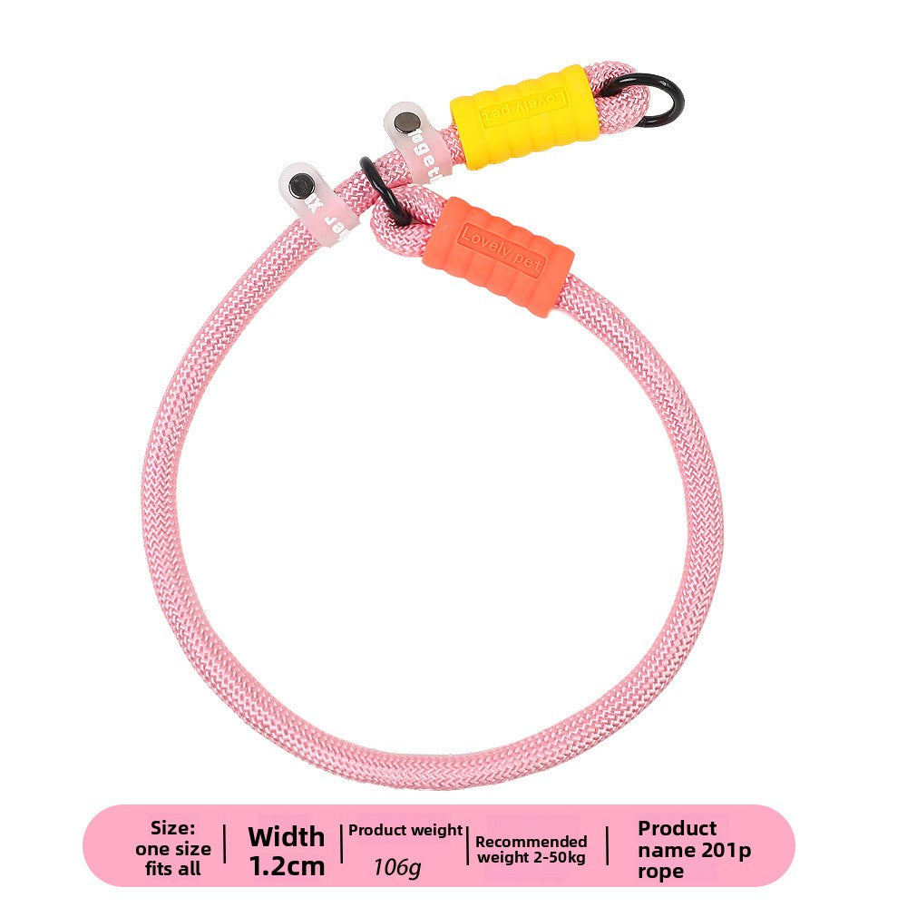 Bright nylon dog lead in vivid colour, product image 17