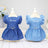 Embroidered cotton denim dress for small dogs, available in 2 colours, image 1