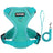 Breathable mesh vest harness for dogs and cats in 10 colour options