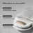 Deshedding Brush with One-Button Hair Release for Cats and Dogs
