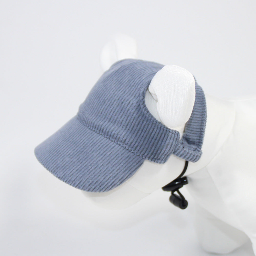 Corduroy sun hat for dogs and cats, available in 3 colours, image 14
