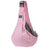 Grey pet sling carrier bag with adjustable shoulder strap, photo 9