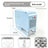 Bird Seed Husk Blower for Cleaning Parrot and Bird Food