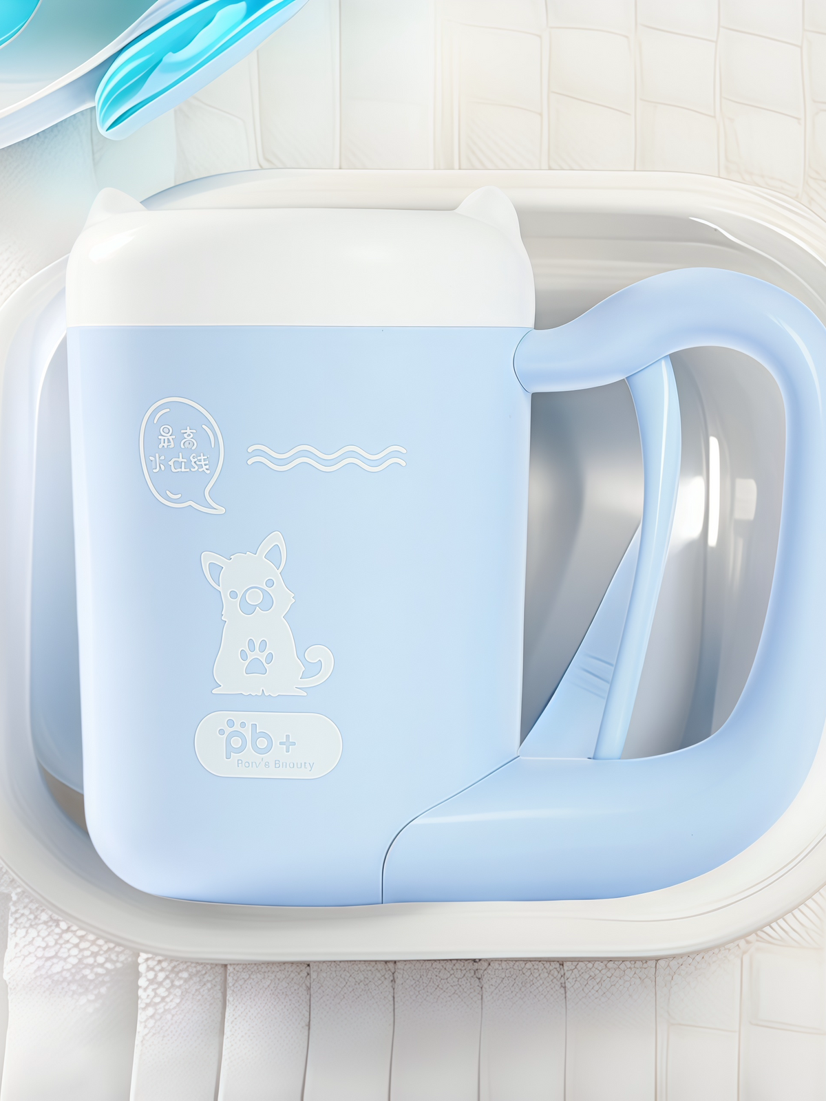 360 Degree Rotating Dog Paw Cleaning Cup, Hands-Free Wash