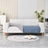 Waterproof pet sofa cover and protector, alternative angle view
