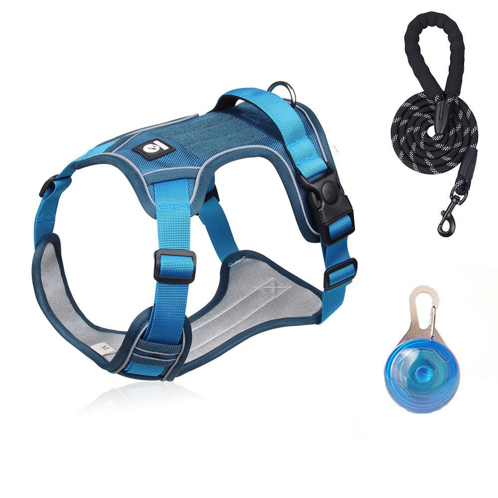 Reflective Oxford dog harness, available from Pet Royale UK