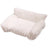 Grey plush pet sofa bed with raised sides for cats and dogs, photo 5