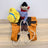 Funny cowboy rider costume for dogs, in Cowboy Rider, sizes Small to Large, image 1