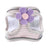 Pink floral mesh vest harness for cats and small dogs, view 1