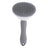 Self-Cleaning Cat Comb for Long Haired Cats, One-Press Fur Release