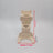 Wooden water bottle stand for hamsters with drinking bottle, view 2
