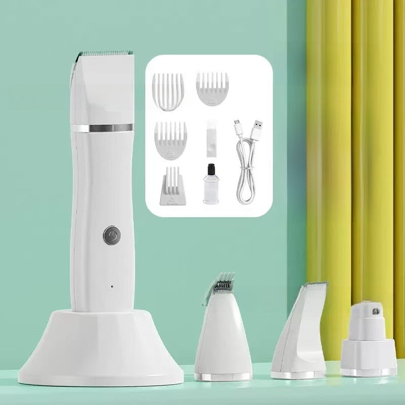 4-in-1 Electric Pet Clipper for Trimming, Nail Grinding and Paws