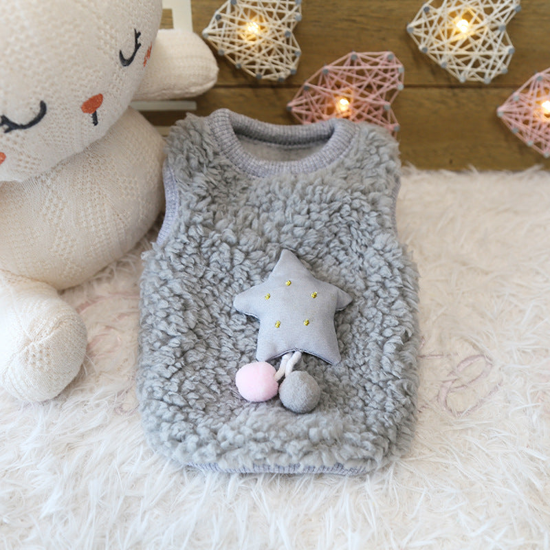 Coral fleece top for newborn puppies and kittens for dogs and cats, image 23