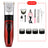 Cordless Dog Hair Clippers with Guide Combs, Low Noise Trimmer Kit