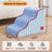 Gentle slope two-step dog stairs, product gallery photo
