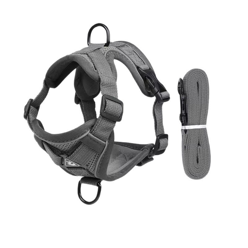 H-shaped cat harness and lead set in polyester, product image 5
