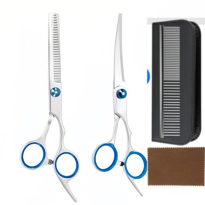 Stainless Steel Dental Thinning Shears for Dog Hair Trimming