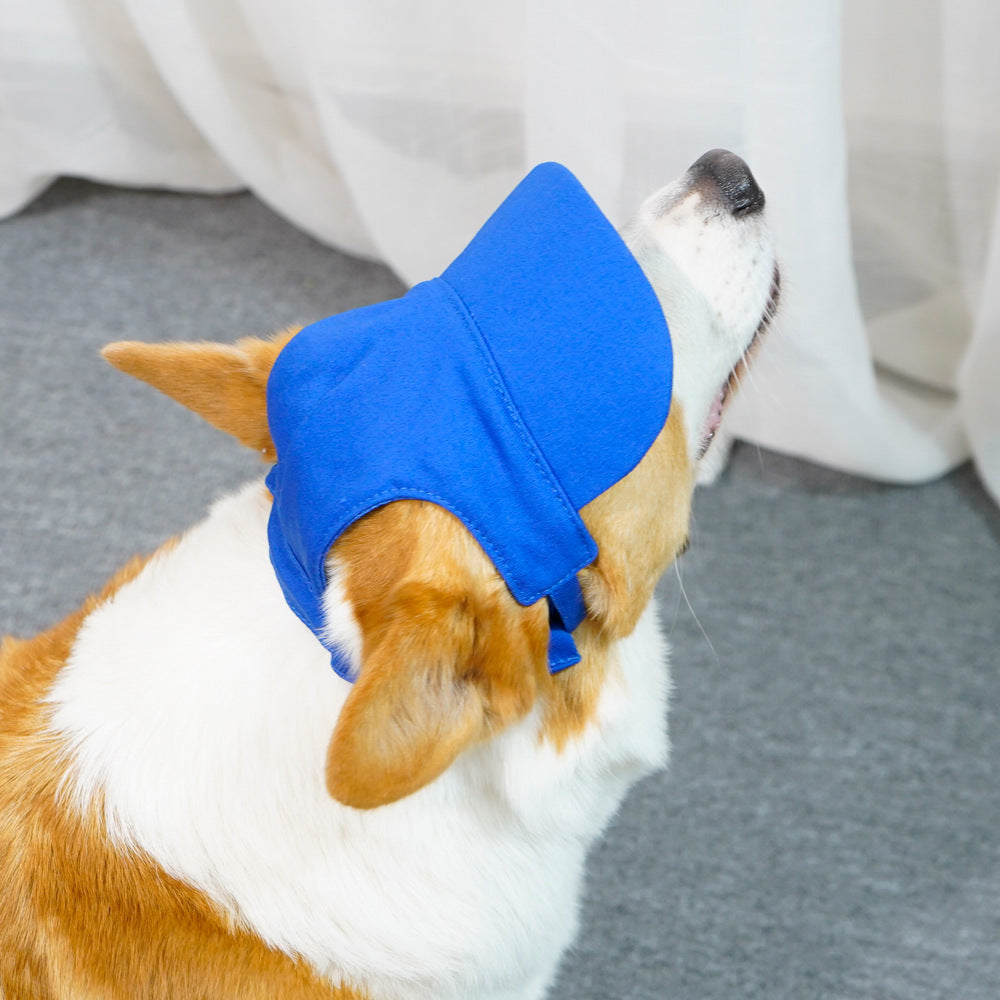 Cotton canvas dog baseball cap, available in 7 colours, image 1