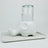 Ceramic Elephant Gravity Cat Drinking Fountain with Glass Bottle and Silicone Ring