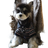 Plaid polo T-shirt for small dogs in Plaid, showing size and shape