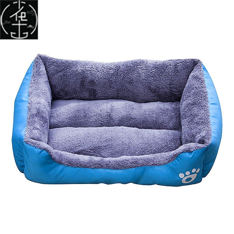 Warm donut pet bed with blanket and toy bone, photo 3 of 80