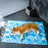 Self cooling gel mat for dogs and cats, green or blue, view 2 of 11