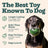 Dog chewing a soft silicone slow feeding treat ball - photo 2