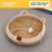 Handwoven grass and cotton linen cat nest with scratch pad, product image 10