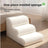 Khaki 30D sponge pet stairs with anti-slip surface