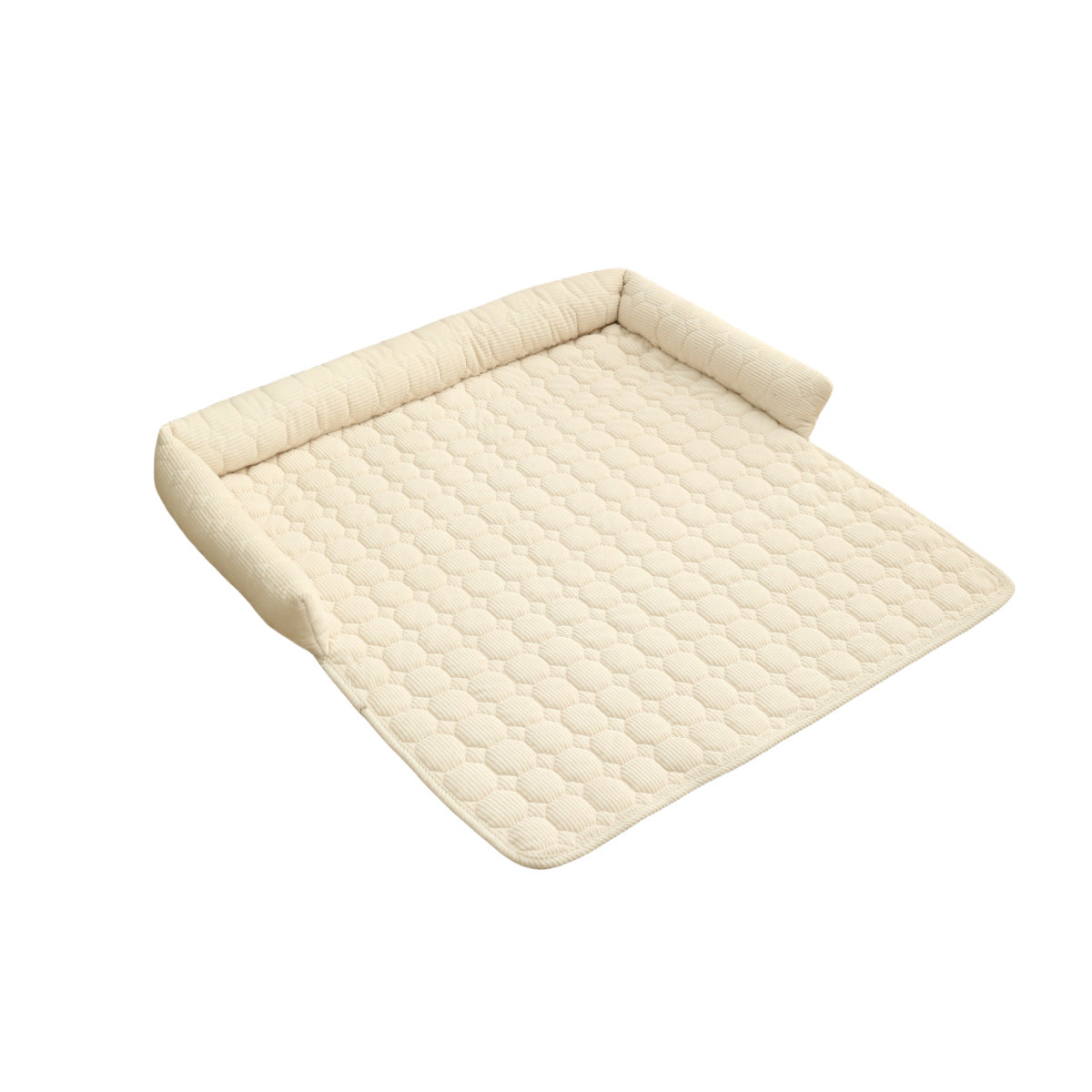Corduroy pet sofa cushion for dogs and cats, additional product photo