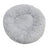 Round long plush donut pet bed for cats, photo 21 of 80
