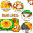 Fleece bone shaped snuffle mat for dogs, detail photo 3