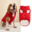 Padded button up dog vests in eleven colours