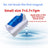 Floating magnetic aquarium glass cleaner on tank glass, view 6