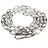 Stainless steel chain dog lead, main product photo