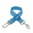 Nylon dog car seat belt lead, close-up detail view