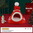 Christmas tree shaped pet nest with Santa hat design, product image 8