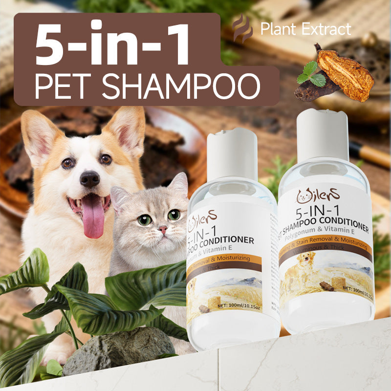 Pet Shampoo 100ml with Rosemary, Jojoba or Ginseng Extracts
