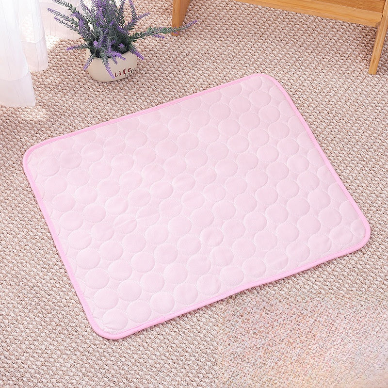 Blue ice silk pet cooling mat for cats and dogs, photo 20
