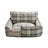 Check pattern pet nest bed with removable washable cover, photo 5 of 77