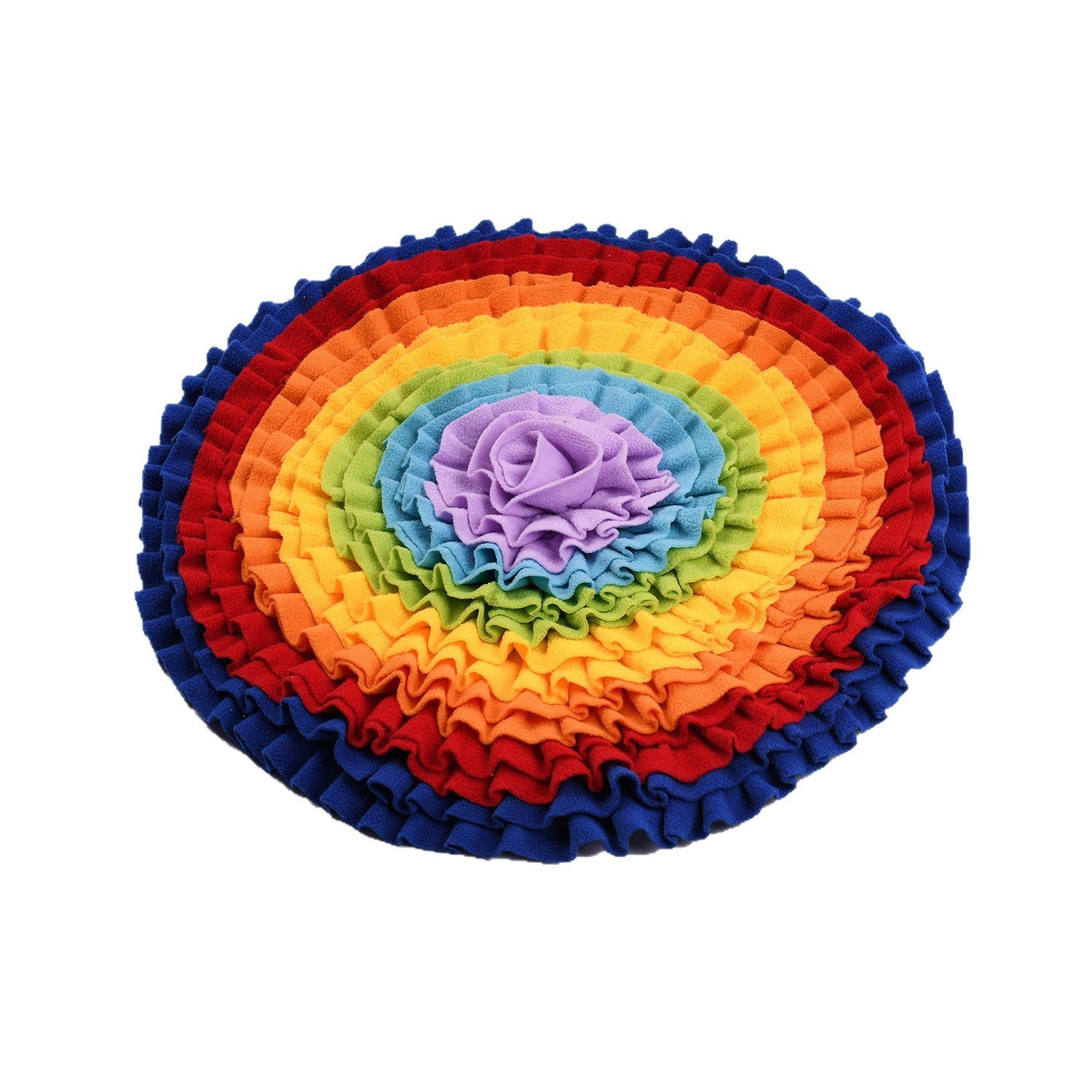 Round Snuffle Mat for Dogs and Cats, Interactive Foraging Pad