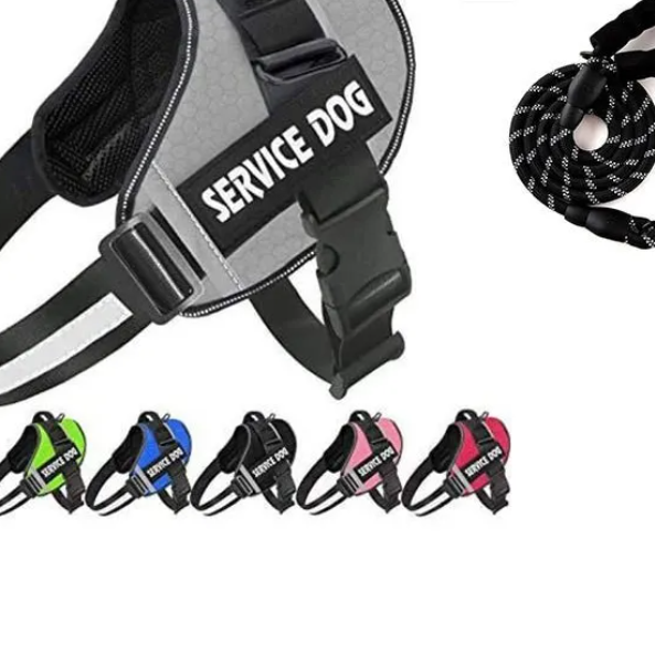 Reflective breathable nylon dog vest harness, product image 78