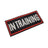 Embroidered hook and loop dog vest patch reading do not pet, product image 8