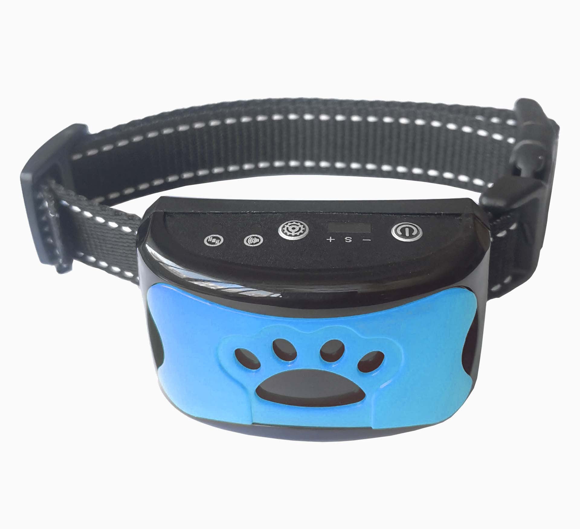 Yellow rechargeable dog bark control collar with vibration, photo 8