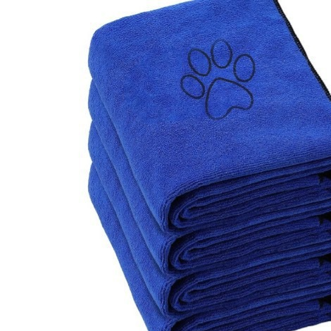 Quick-Drying Microfibre Bath Towel for Dogs and Cats
