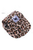 Canvas dog baseball cap for sun protection in Black, in a home setting