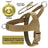 Reflective tactical nylon dog harness, ideal for everyday use